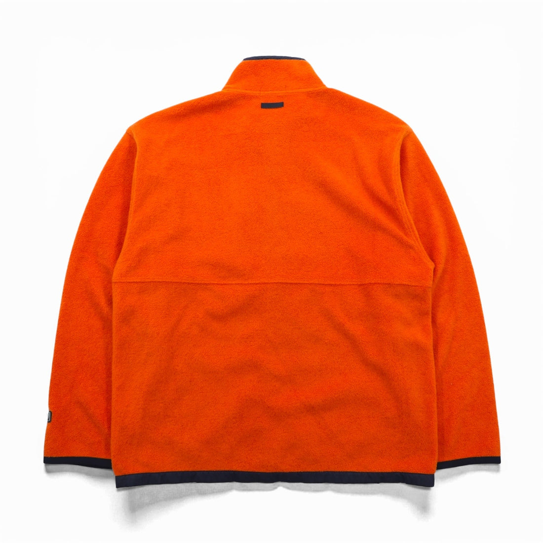 FRED PERRY 90s Full Zip Fleece Jacket L Orange Polyester