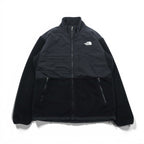 THE NORTH FACE デナリジャケット POLARTEC フリースジャケット L ブラック ナイロン切替 ドローコード