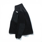 THE NORTH FACE デナリジャケット POLARTEC フリースジャケット L ブラック ナイロン切替 ドローコード