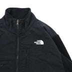 THE NORTH FACE デナリジャケット POLARTEC フリースジャケット L ブラック ナイロン切替 ドローコード