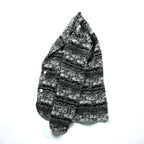 MR.OLIVE ジャガード ニット 総柄 テーラードジャケット ブレザー S グレー ウール M-3359 日本製