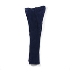 INCOTEX 花柄 コーデュロイ スラックス チノパンツ M ネイビー A20X0 ルーマニア製