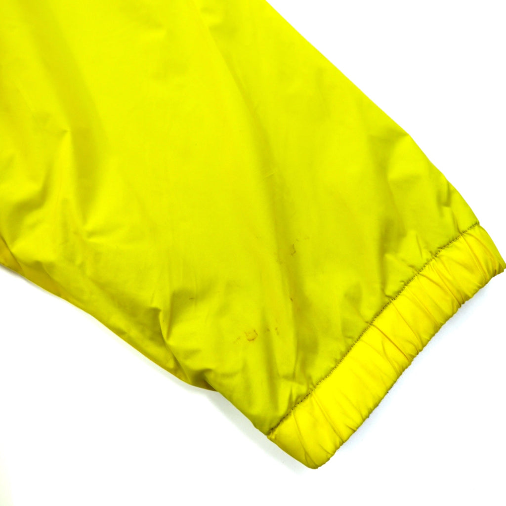 LACOSTE 90年代 リバーシブル ナイロンジャケット フリースジャケット XL ドローコード ジップアップ スタンドカラー