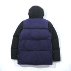 International Gallery BEAMS 別注 Cape HEIGHTS ダウンジャケット S ネイビー ダブルジップ ダッフル Landis WOOL CH9111818