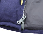 International Gallery BEAMS 別注 Cape HEIGHTS ダウンジャケット S ネイビー ダブルジップ ダッフル Landis WOOL CH9111818