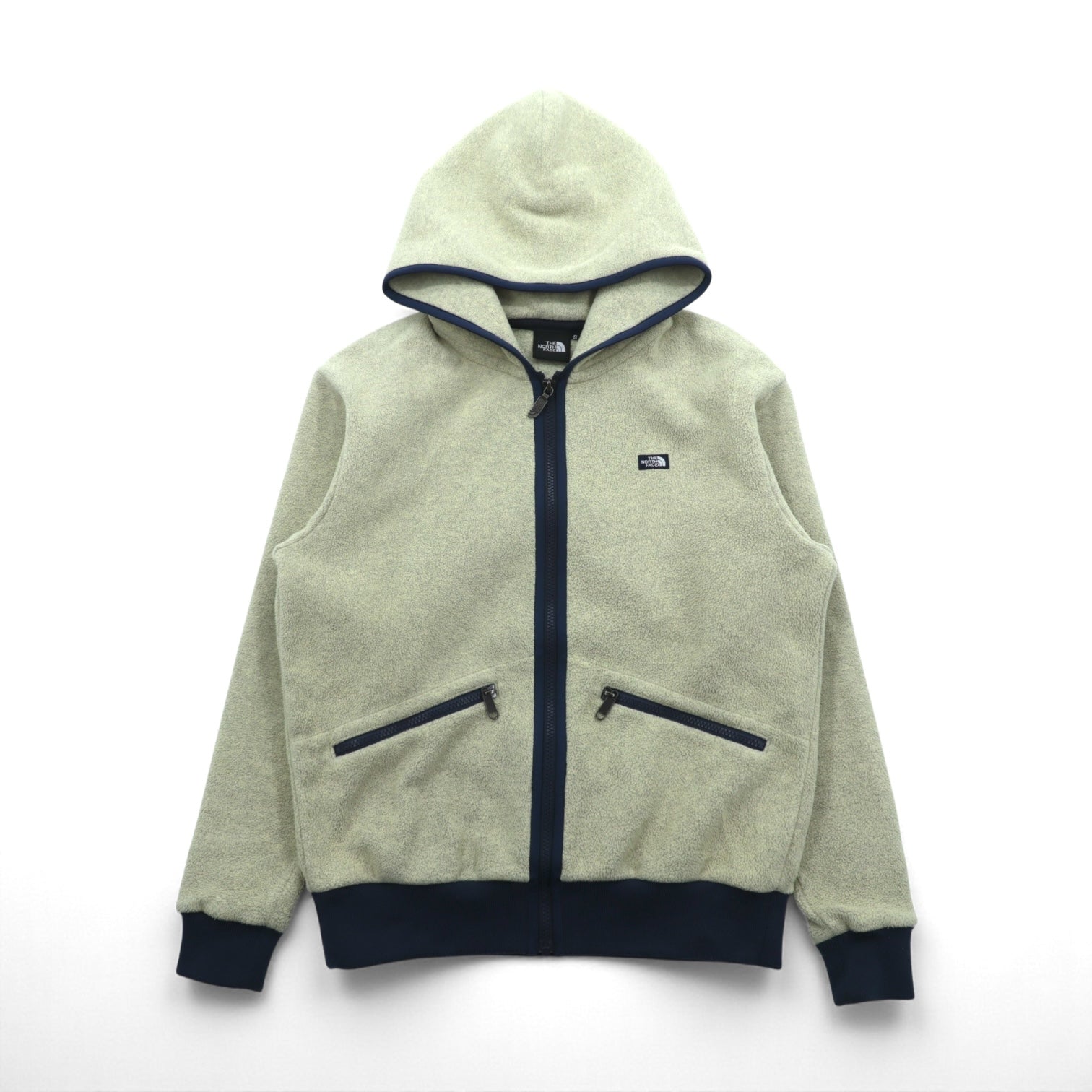 THE NORTH FACE フリースジャケット ジップパーカー S オートミール ARMADILLA FullZip Hoodie NA61831