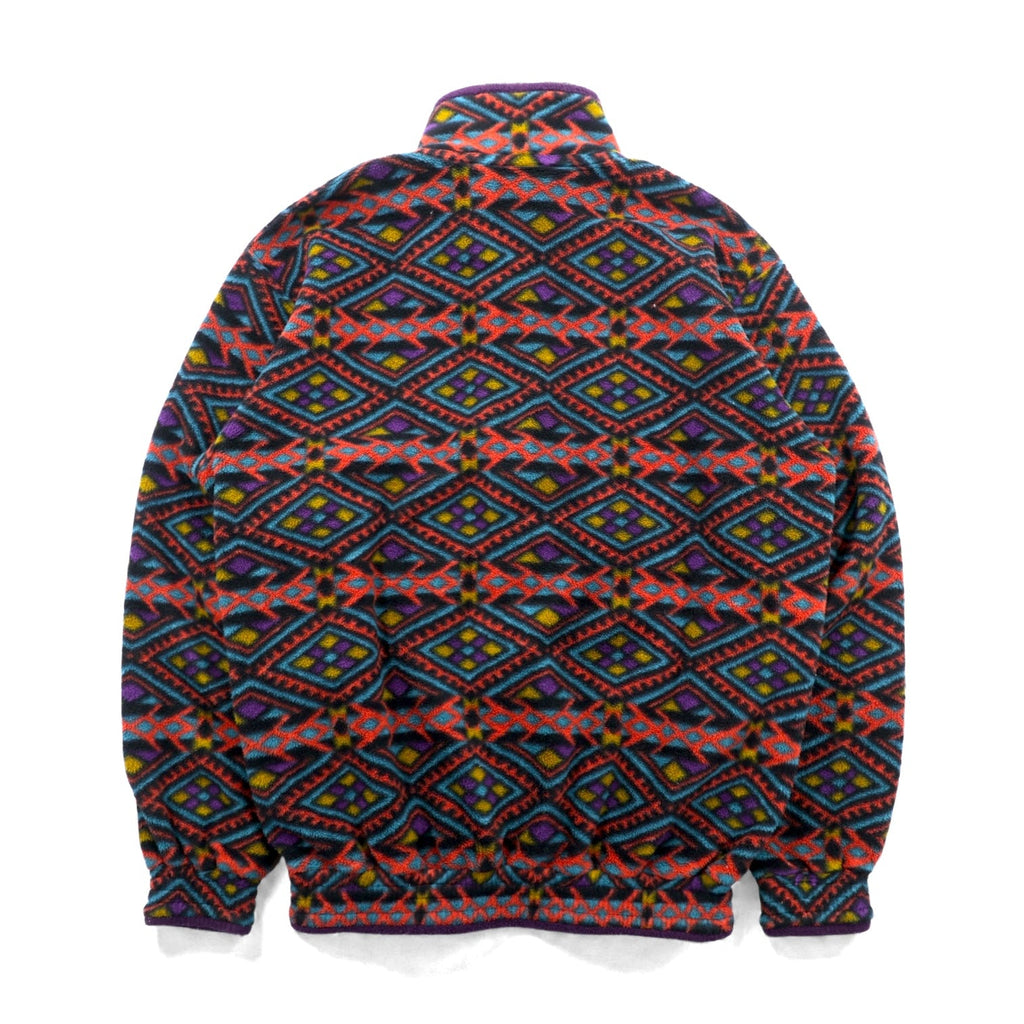 TARAS BOULBA 90年代 ポーラテック POLARTEC 総柄 フリースジャケット L マルチカラー 日本製