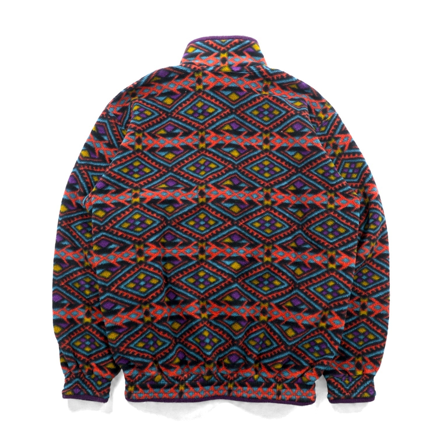 TARAS BOULBA 90年代 ポーラテック POLARTEC 総柄 フリースジャケット L マルチカラー 日本製
