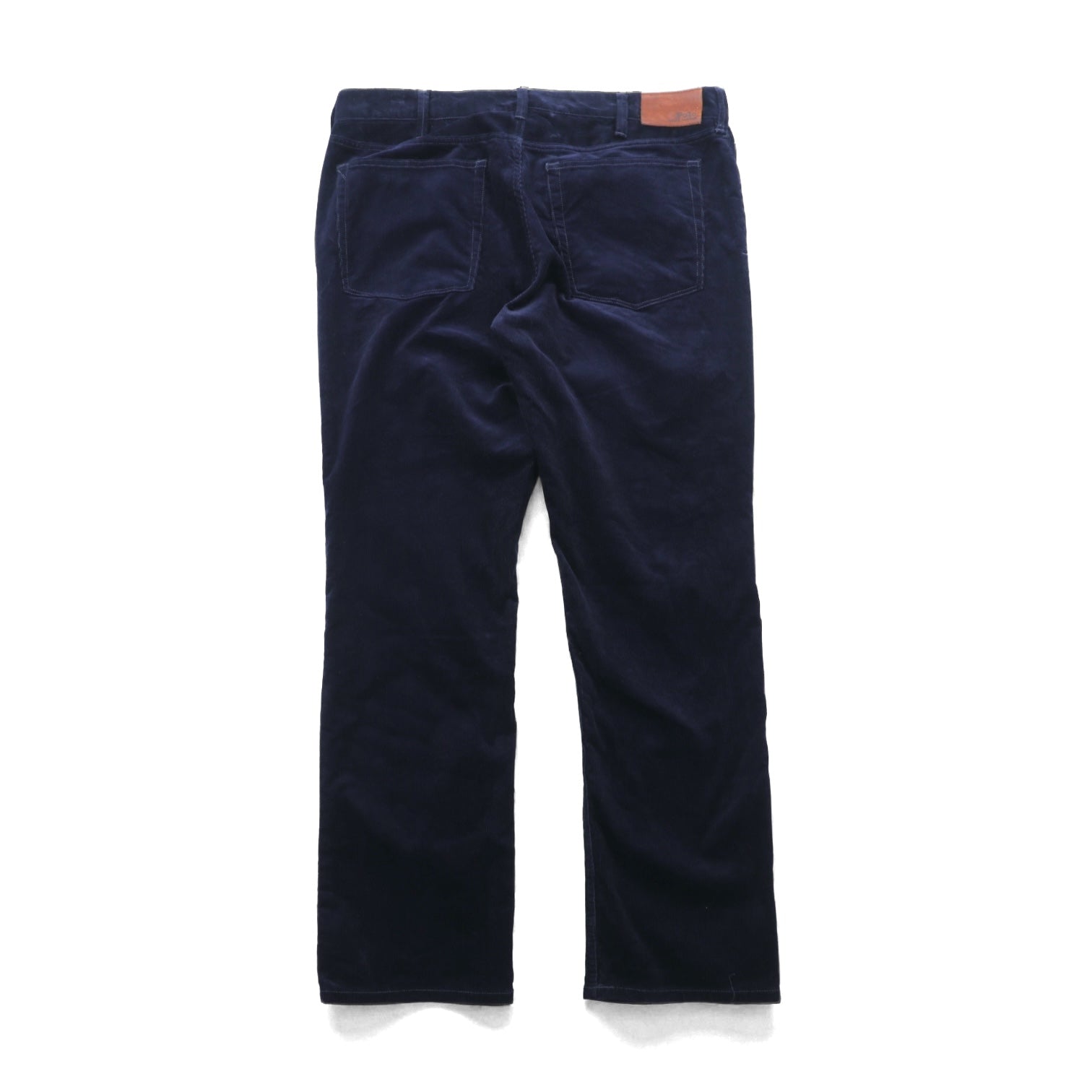 Polo Ralph Lauren コーデュロイ チノパンツ スラックス L ネイビー TALONジップ レザーパッチ