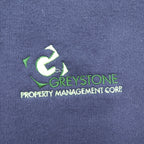 carhartt プルオーバー パーカー L ネイビー 裏起毛 カンガルーポケット 袖ロゴ K288