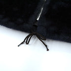 Weather Tamer 80年代 USA製 ヴィンテージ アクリルファー 短丈 フリースジャケット L ネイビー クロップド IDEALジップ