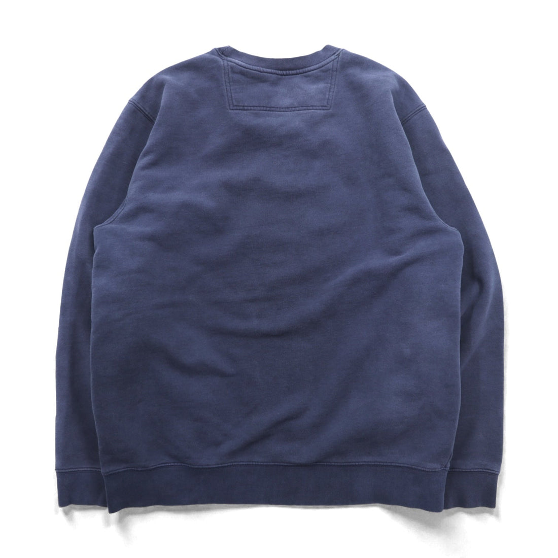 L.L.Bean Blank Sweatshirt, Medium, Traditional Fit, Navy Cotton, Front V