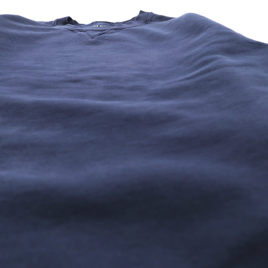 L.L.Bean Blank Sweatshirt, Medium, Traditional Fit, Navy Cotton, Front V