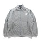 THE NORTH FACE フルジップ フリースジャケット M グレー スタンドカラー AXM6