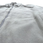 THE NORTH FACE フルジップ フリースジャケット M グレー スタンドカラー AXM6