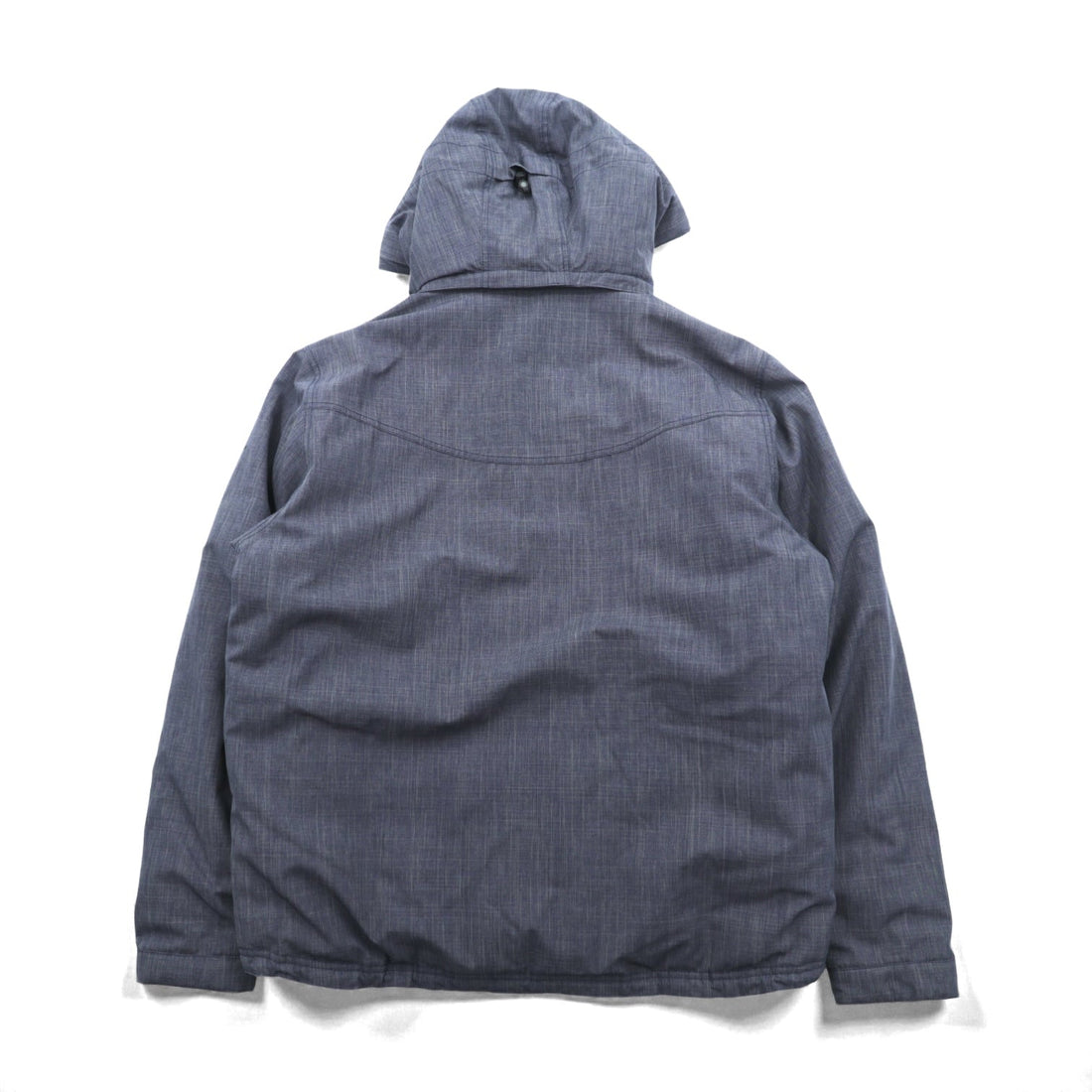 Patagonia Wanaka Down Jacket, Large, Navy, H2NO Waterproof, Detachable Hood, Drawcord, 28471 (Discontinued)