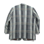 carmina uomo 90年代 ヴィンテージ ツイード 2B テーラードジャケット ブレザー L グレー ウール チェック