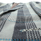 carmina uomo 90年代 ヴィンテージ ツイード 2B テーラードジャケット ブレザー L グレー ウール チェック