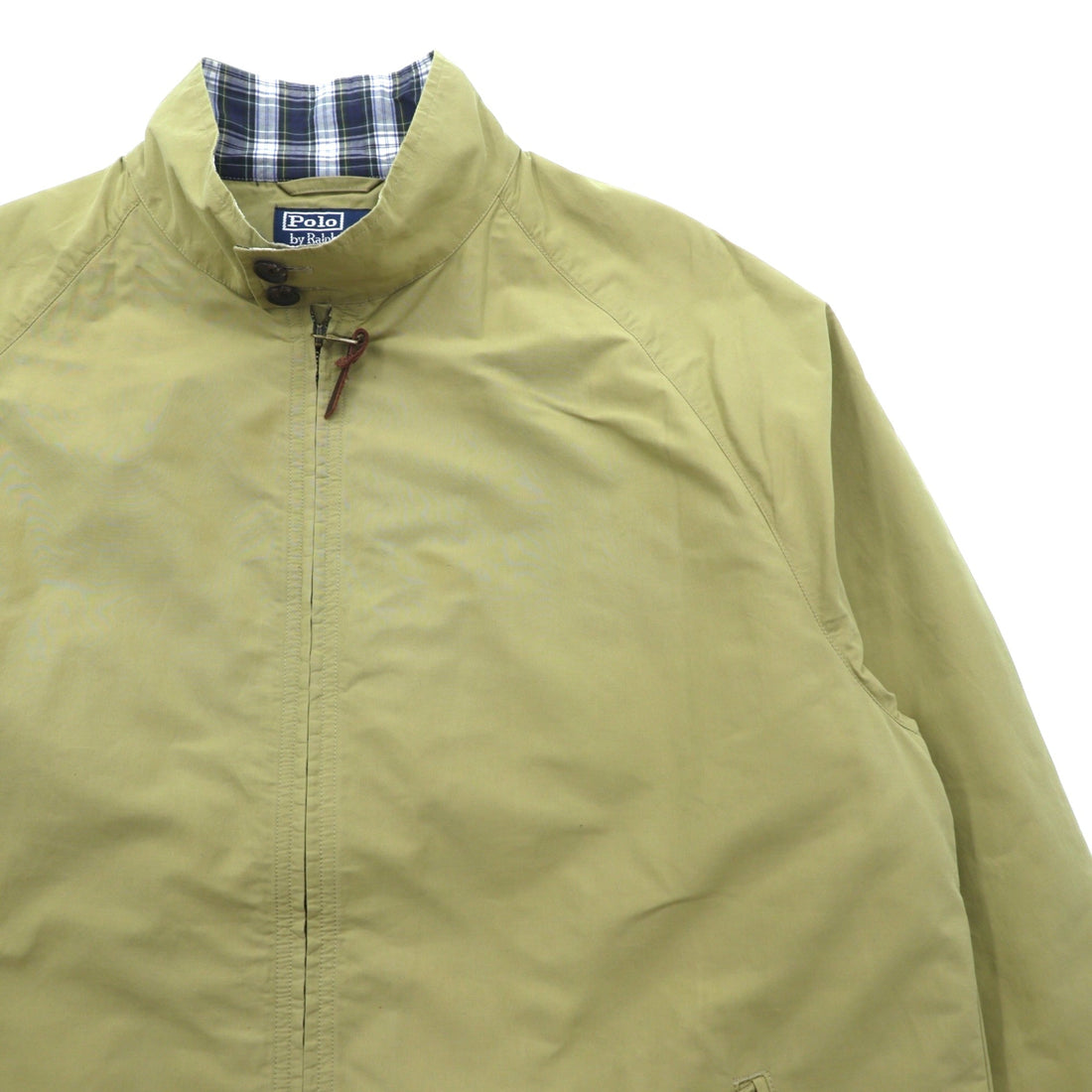 Polo Ralph Lauren 90年代 ハーフコート ハンティングジャケット L ベージュ ダブルジップ