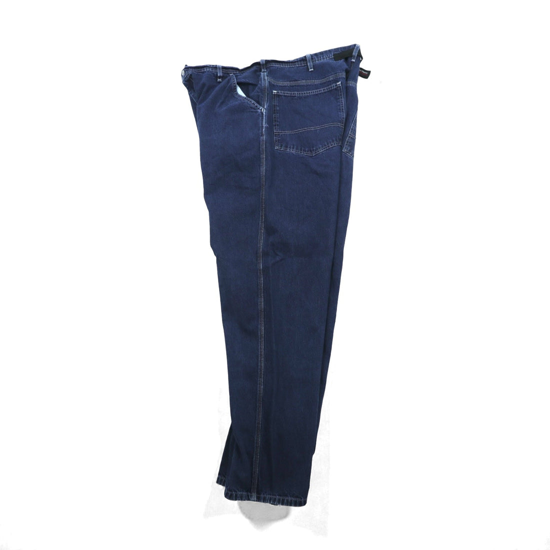 POLO JEANS CO. RALPH LAUREN 90s Baggy Painter Wide Denim Pants, Indigo, XL, Cinch Back, Big Size