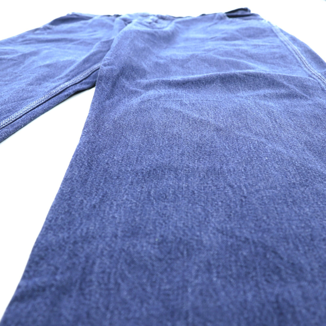 POLO JEANS CO. RALPH LAUREN 90s Baggy Painter Wide Denim Pants, Indigo, XL, Cinch Back, Big Size