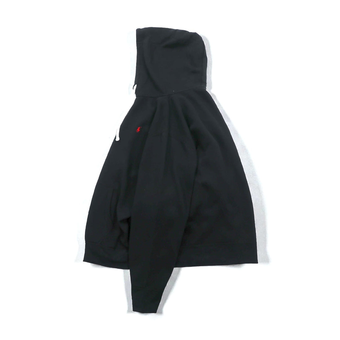 Polo Ralph Lauren Zip Hoodie 2XL Black Talon Fleece Lined Small Pony Embroidery Big Size