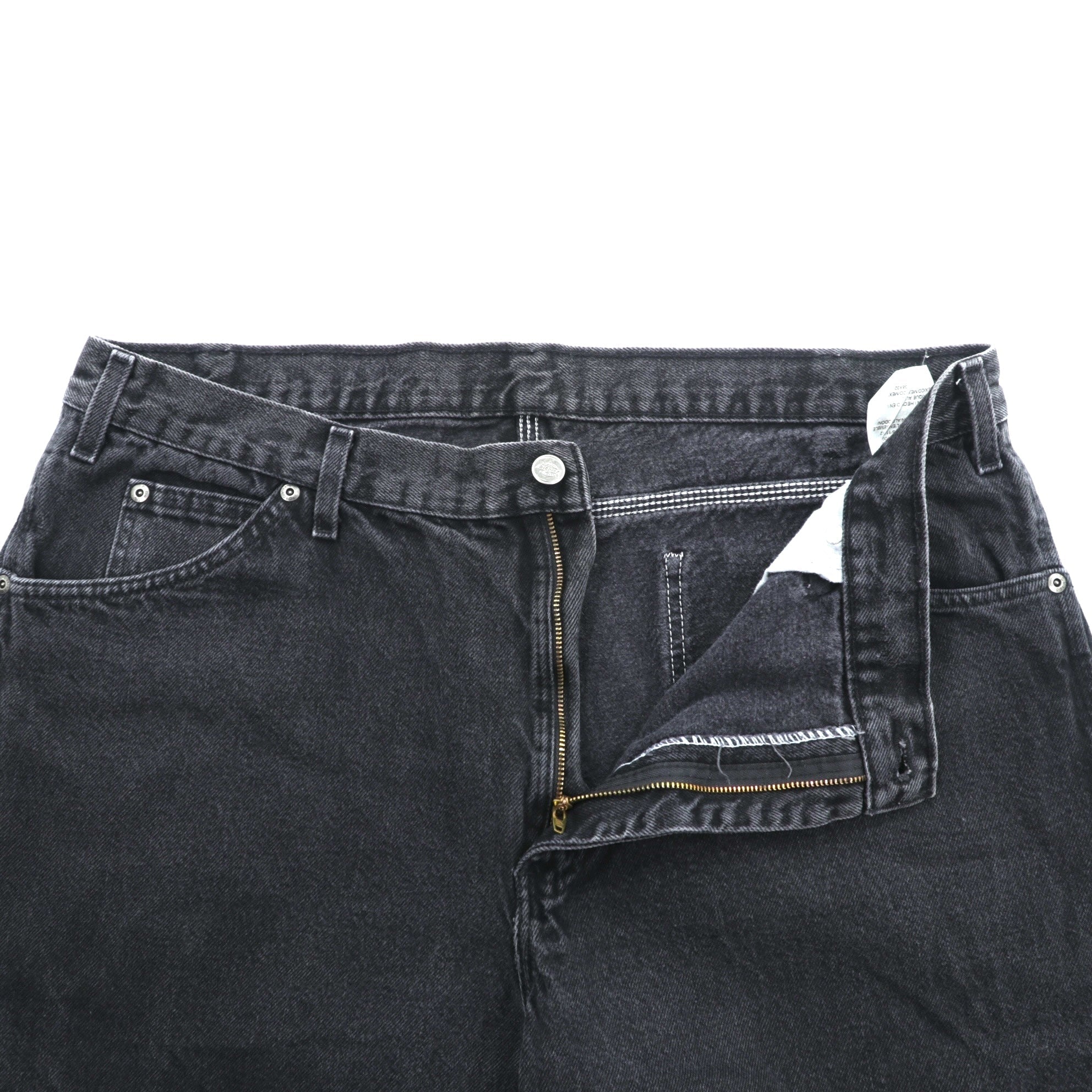 Dickies ブラック デニムペインターパンツ ジーンズ XL ブラック CARPENTER 1993RBB