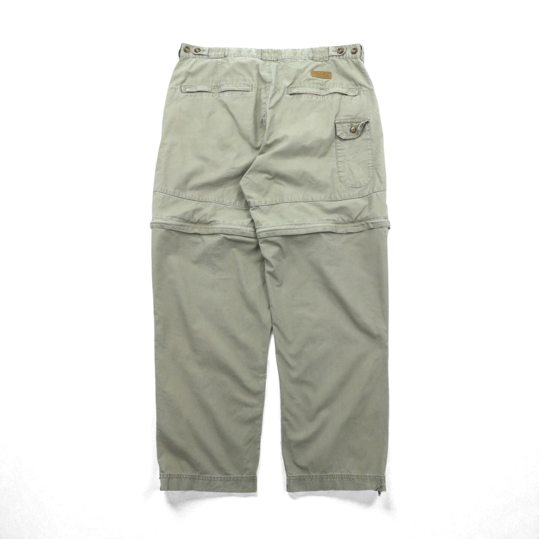 Cabela's OUTDOORS 2-Way Convertible Cargo Pants, XL, Khaki Cotton