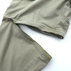 Cabela’s OUTDOORS 2WAY コンバーチブル カーゴパンツ XL カーキ コットン