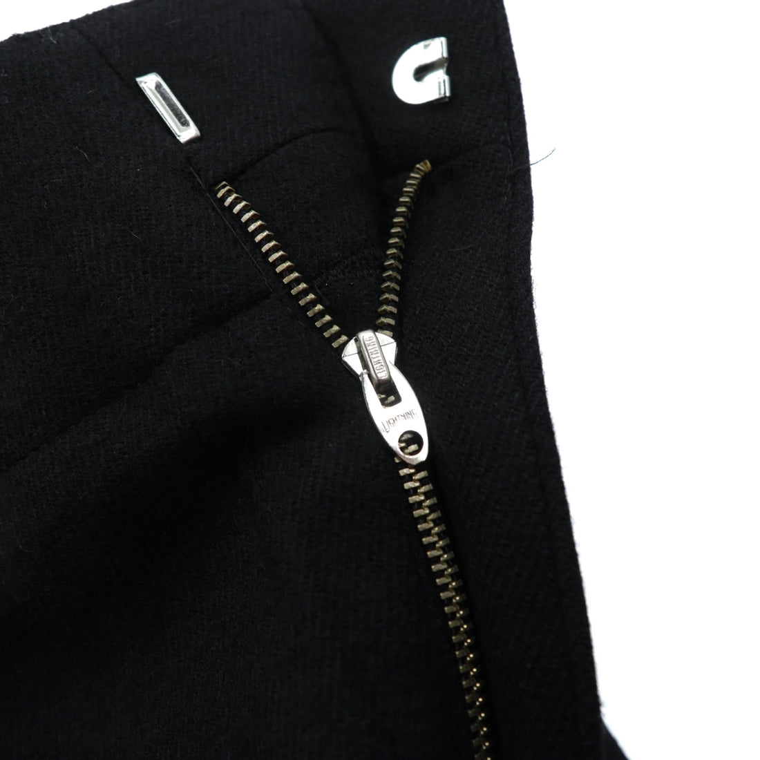 70s Vintage Canadian Military Battle Dress Trousers, BDU Size L, Black Wool, 8405-21-500-1147, Clayman & Sons Ltd., 1973, Made in Canada