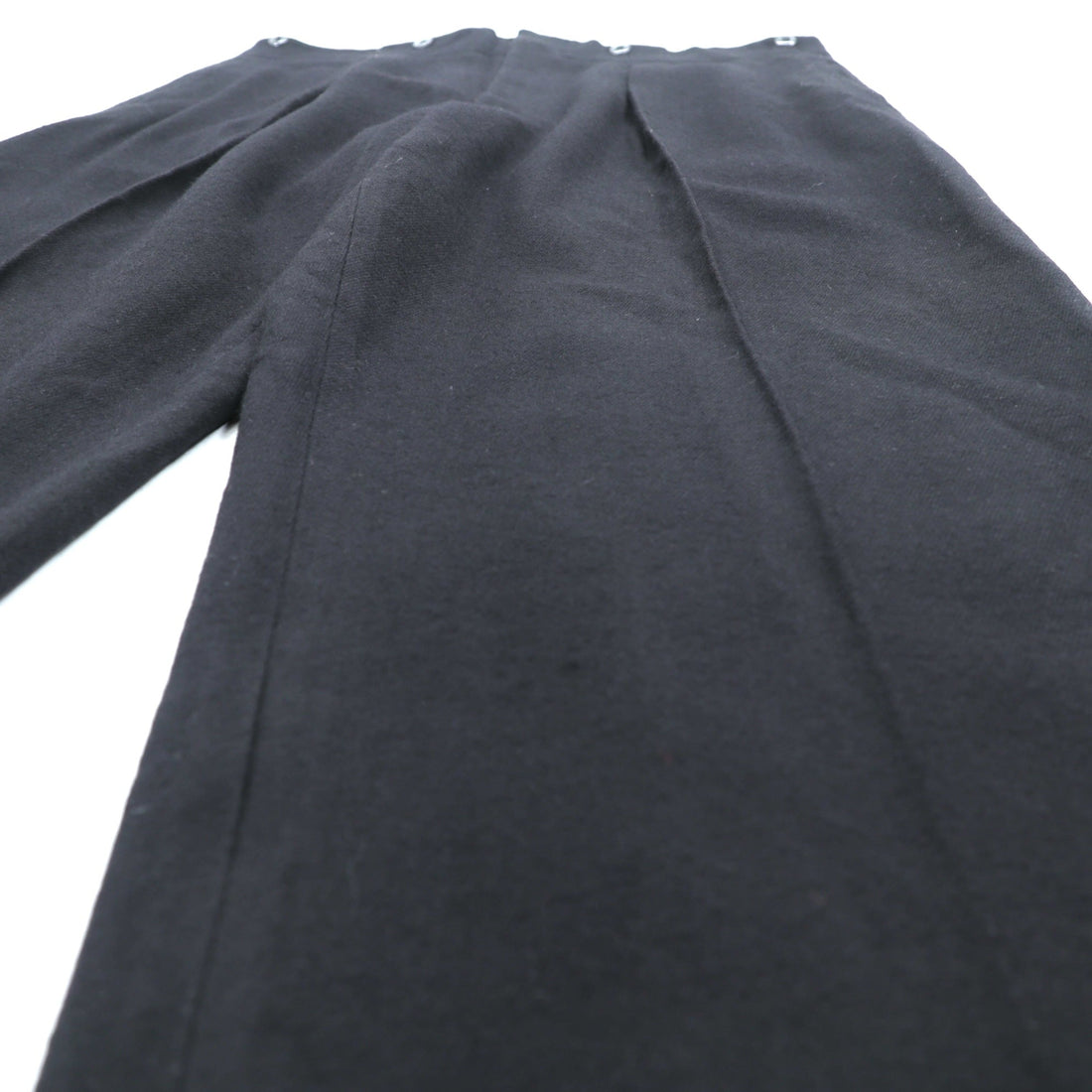 70s Vintage Canadian Military Battle Dress Trousers, BDU Size L, Black Wool, 8405-21-500-1147, Clayman & Sons Ltd., 1973, Made in Canada