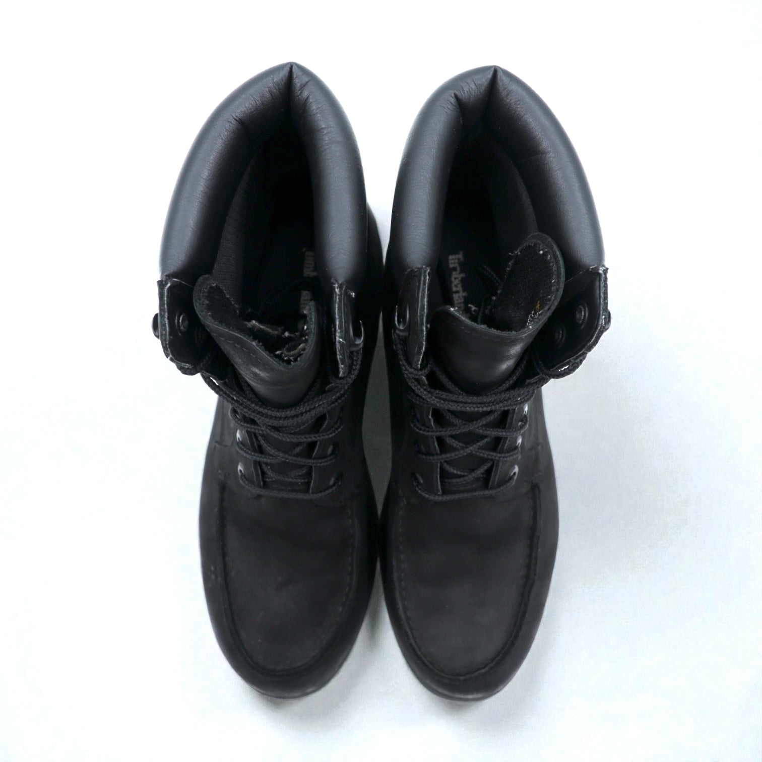 Timberland クラシック 6インチ レースアップブーツ 27.5cm 防水 ブラック レザー 本革 PREMIUM WATERPROOF A17W9