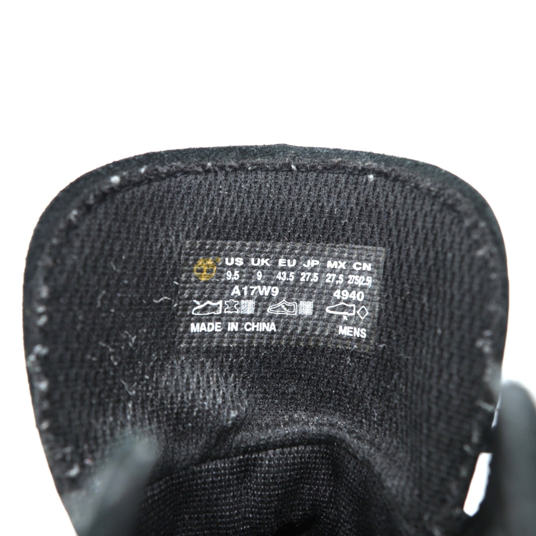Timberland クラシック 6インチ レースアップブーツ 27.5cm 防水 ブラック レザー 本革 PREMIUM WATERPROOF A17W9