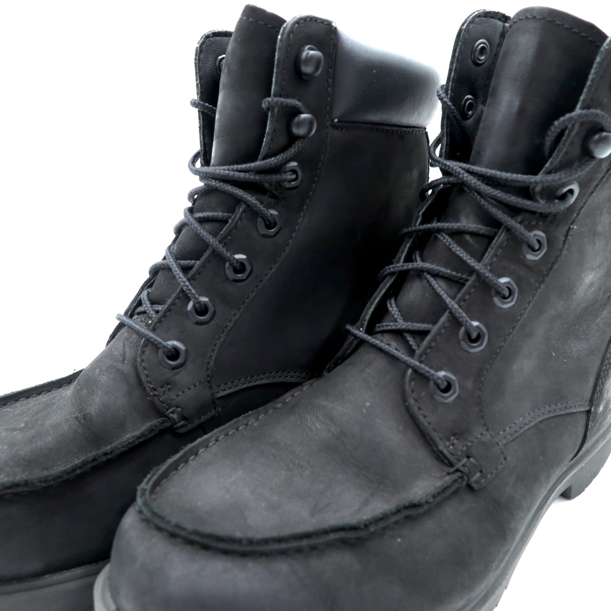 Timberland クラシック 6インチ レースアップブーツ 27.5cm 防水 ブラック レザー 本革 PREMIUM WATERPROOF A17W9