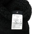 Johnbull リバーシブル 2WAY フェイクムートン コート ノーカラーコート S ブラウン ボア AH066M