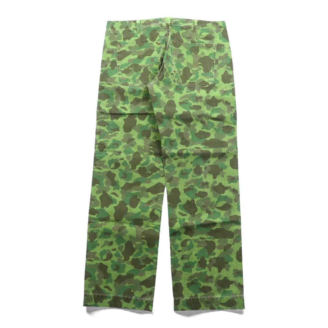 USMC P-1941 Military Utility Pants, Size L, Khaki Camouflage, Duck Hunter Replica, Deadstock, Unused