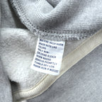 Polo Ralph Lauren 90年代 リバースウィーブ ジップパーカー M グレー スモールポニー刺繍 サーマル裏地