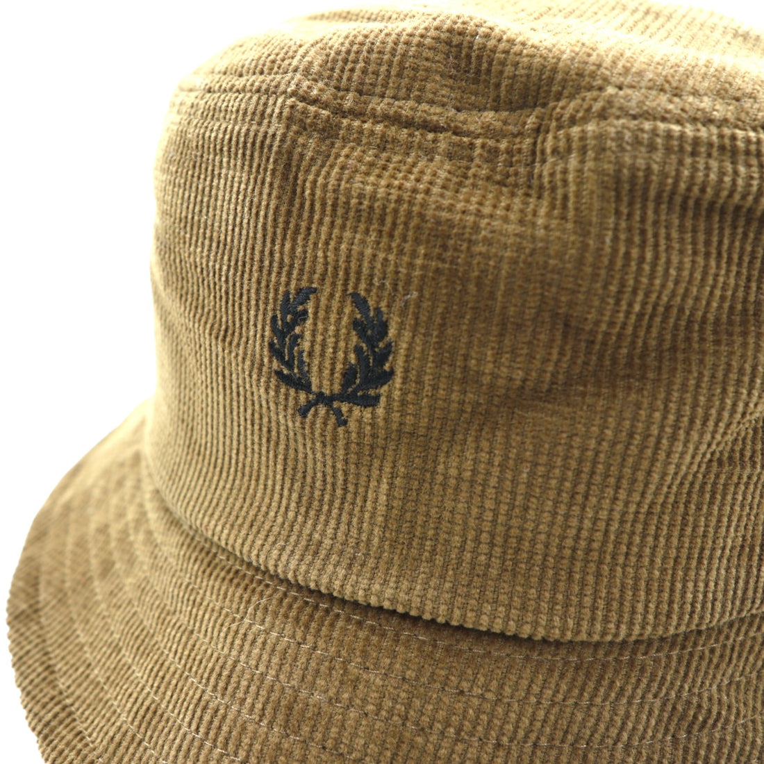 FRED PERRY Waffle Cord Bucket Hat Brown HW6690