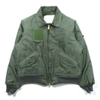 US AIR FORCE 米軍 CWU-45P 短丈 フライトジャケット XL カーキ 中綿 ナイロン 00-0423-41 ROTHCO