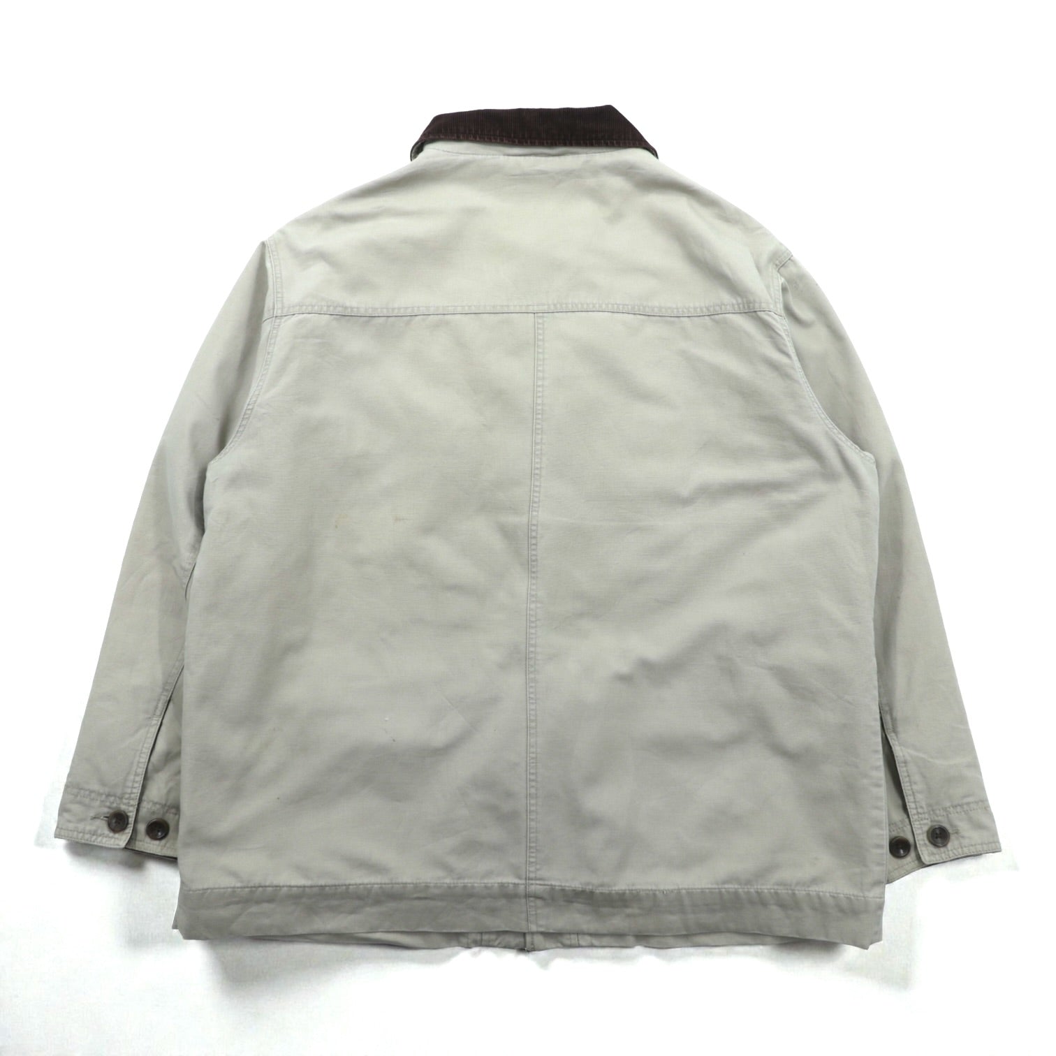 Cabela's 90年代 ワークジャケット フィールドジャケット XL ベージュ コットン 襟コーデュロイ