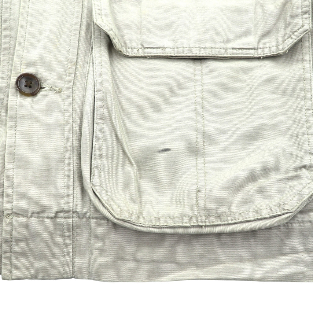 Cabela's 90年代 ワークジャケット フィールドジャケット XL ベージュ コットン 襟コーデュロイ