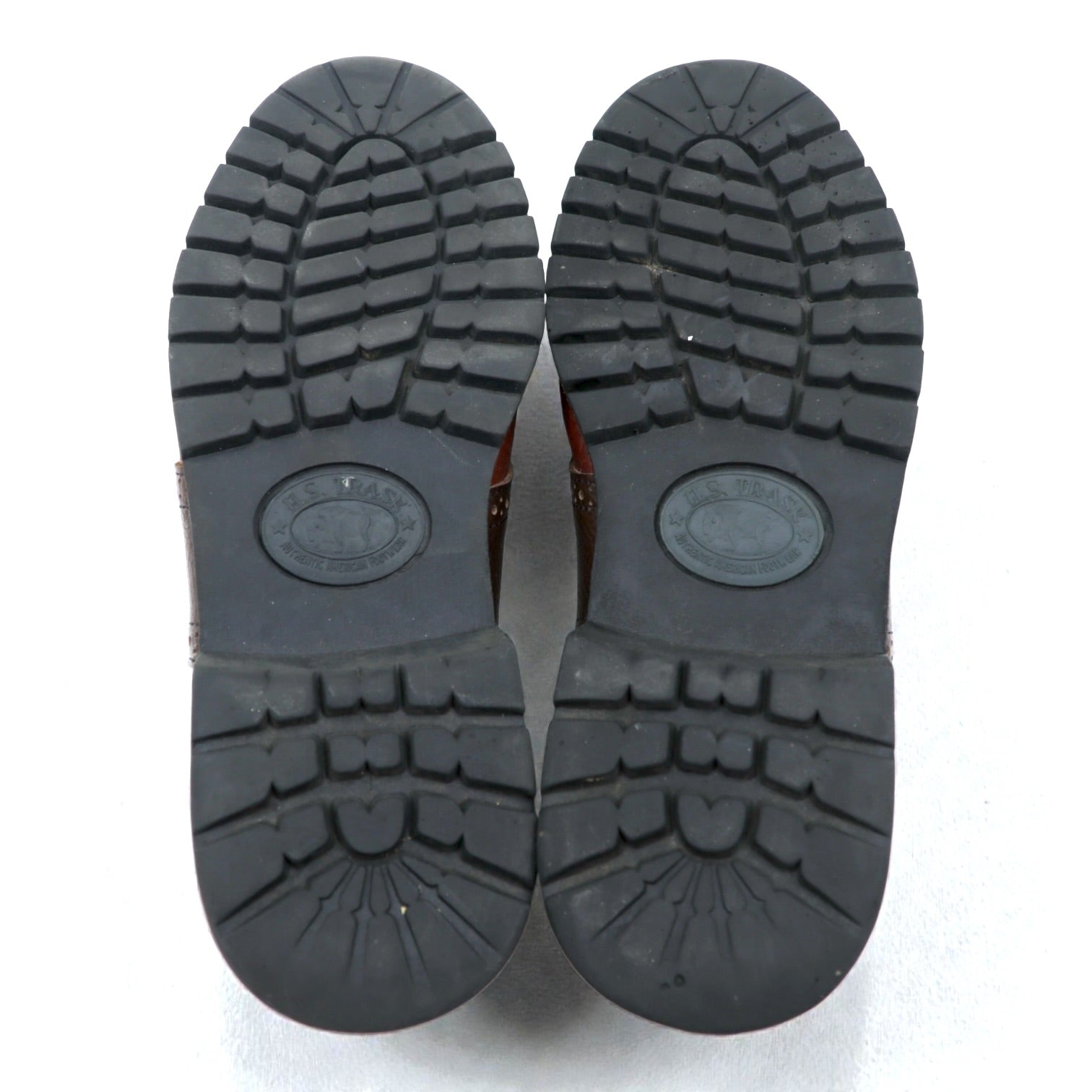 USA製 U.S.TRAVELER サドルシューズ ドレスシューズ 28.5cm ブラウン 外羽根 ブローグステッチ ラグソール 1033