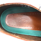 USA製 U.S.TRAVELER サドルシューズ ドレスシューズ 28.5cm ブラウン 外羽根 ブローグステッチ ラグソール 1033