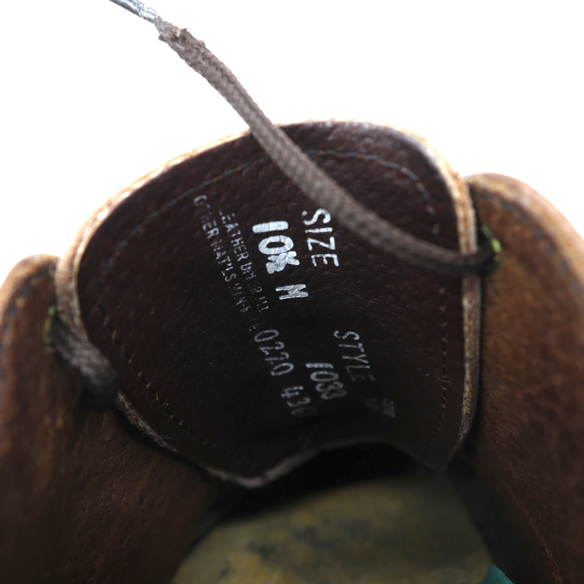 USA製 U.S.TRAVELER サドルシューズ ドレスシューズ 28.5cm ブラウン 外羽根 ブローグステッチ ラグソール 1033