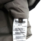 NAPAPIJRI 中綿 ナイロンジャケット 防水 フリースライナー L ブラック ダブルジップ ドローコード スタンドカラー SHELTER WINTER JACKET N0YEBH
