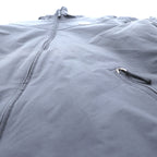 NAPAPIJRI 中綿 ナイロンジャケット 防水 フリースライナー L ブラック ダブルジップ ドローコード スタンドカラー SHELTER WINTER JACKET N0YEBH