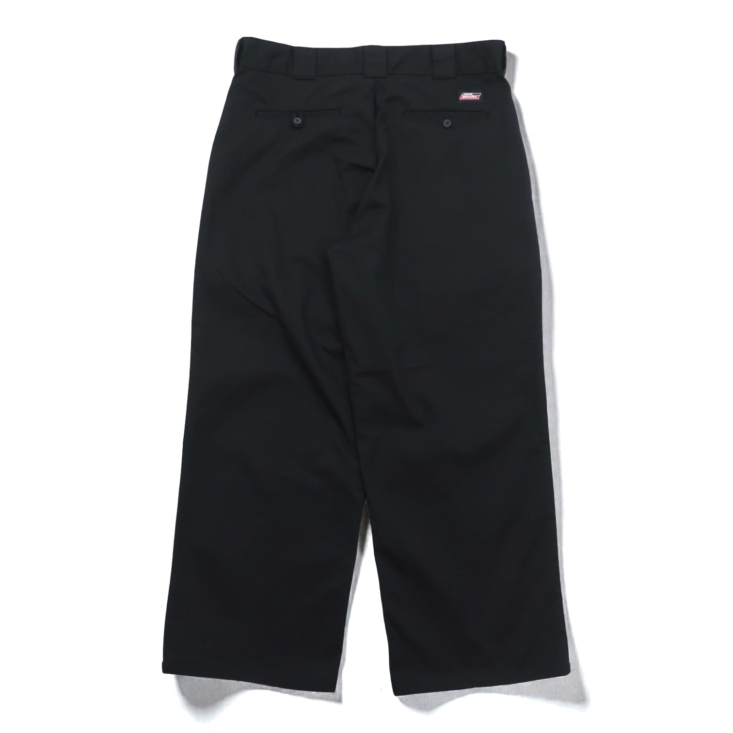 Dickies ワイド チノパンツ ワークパンツ L ブラック ポリエステル G11013BK