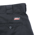 Dickies ワイド チノパンツ ワークパンツ L ブラック ポリエステル G11013BK