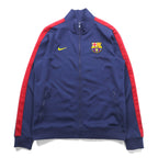 NIKE トラックジャケット FCバルセロナ ジャージ L ネイビー サイドライン 542394-410