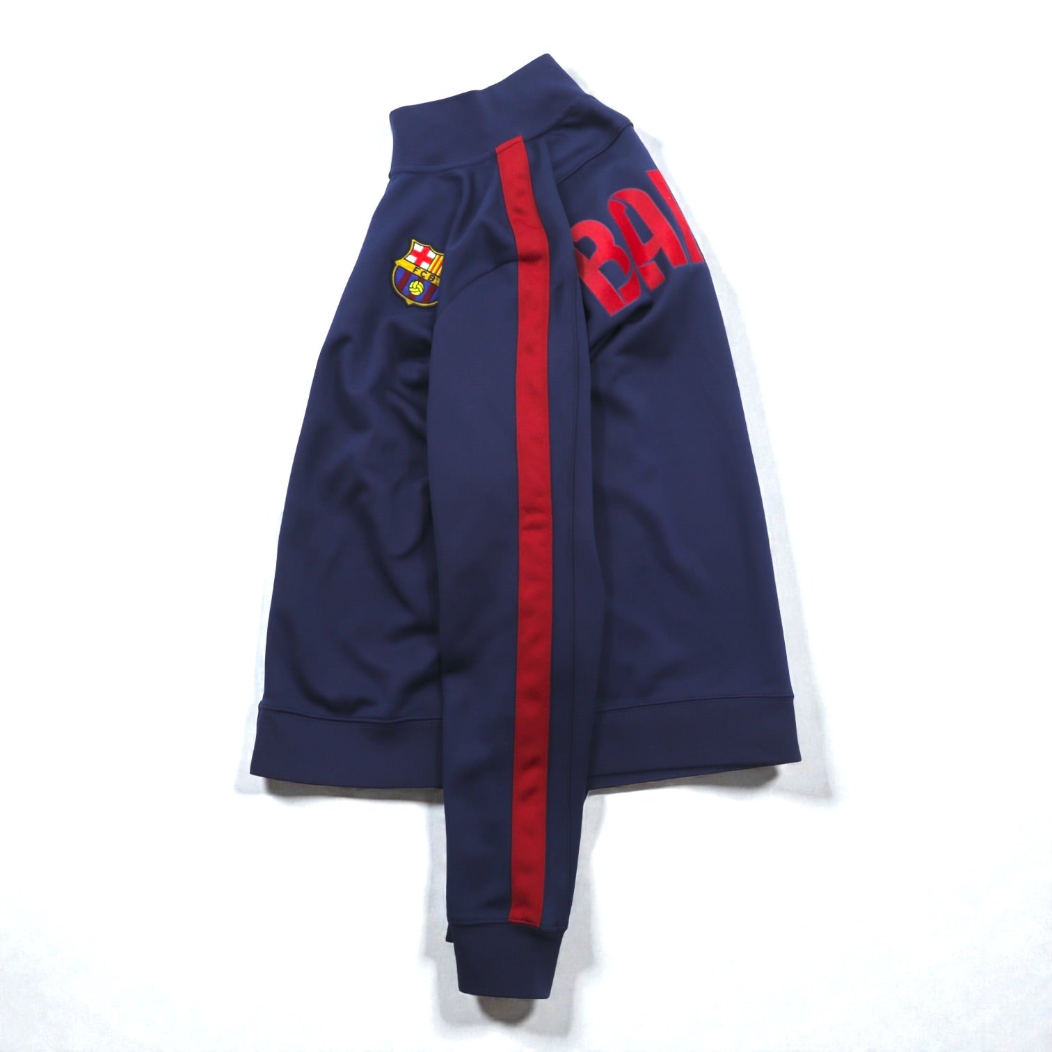 NIKE トラックジャケット FCバルセロナ ジャージ L ネイビー サイドライン 542394-410